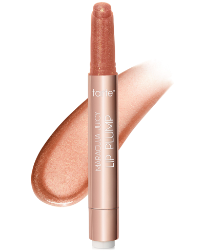 Tarte Maracuja Juicy Shimmer Glass Lip Plump In Rosy Copper