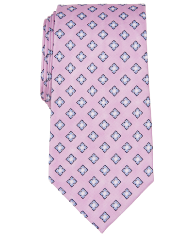 Brooks Brothers B By  Men's Medallion Silk Tie In Pink