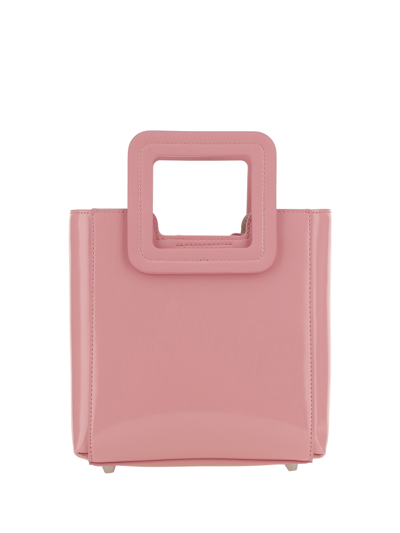 Staud Pink Mini Shirley Bag In Cherryblossom