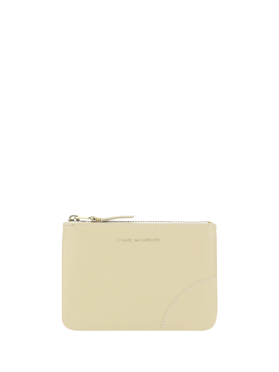 Comme Des Garçons Coin Purse In Off White