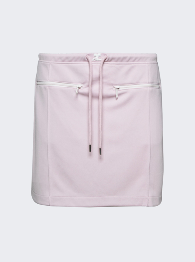 Courrã¨ges Tracksuit Interlock Mini Skirt