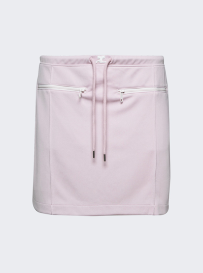 Courrèges Tracksuit Interlock Mini Skirt
