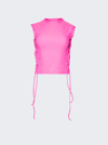 VETEMENTS TIE FASTENING TANK TOP