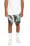 Volcom Skulli Wash Stoney Board Shorts In Dawn Yellow