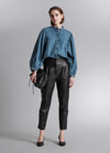 OTHER STORIES PUFF-SLEEVE BLOUSE
