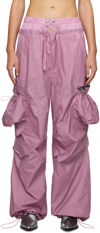 ANDERSSON BELL PINK BALLOON CARGO PANTS