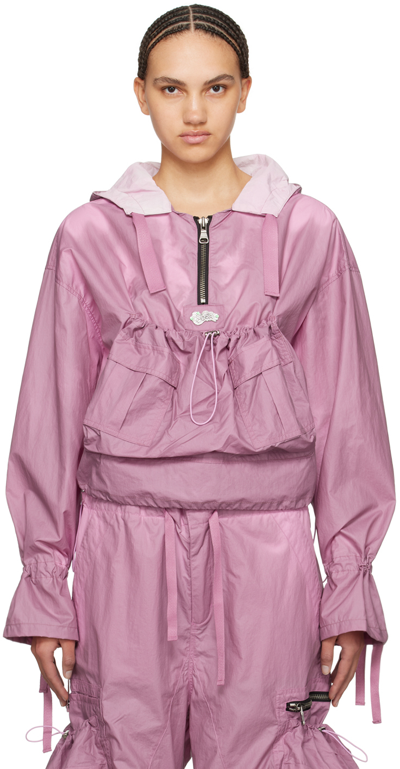 Andersson Bell Purple Arina Jacket In Dusty Pink
