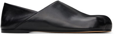 Jw Anderson Black Paw Loafers In 18820-001-black