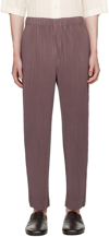 ISSEY MIYAKE PURPLE MONTHLY COLOR JANUARY TROUSERS