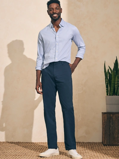 Faherty Movement&trade; Chino Pants (30" Inseam) In Navy
