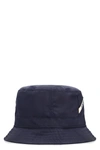 Jacquemus Men's Le Bob Ovaile Nylon Hat In Blue