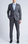 NORDSTROM TRIM FIT STRETCH WOOL SUIT