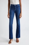 L AGENCE RUTH RAW HEM STRAIGHT LEG JEANS