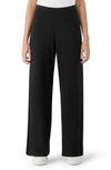 Eileen Fisher Women's High Waist Pants In Black