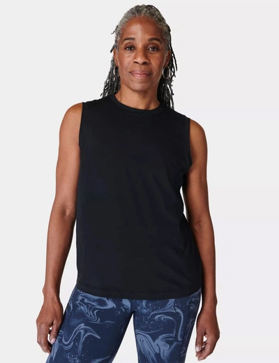 Sweaty Betty Essential Sleeveless Vest In Black