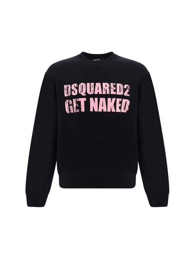 Dsquared2 Sweatshirts In Black