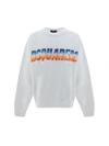 Dsquared2 Logo-print Sweatshirt In 100