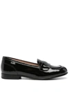 LOVE MOSCHINO LOVE MOSCHINO LOAFERS WITH LOGO DETAIL