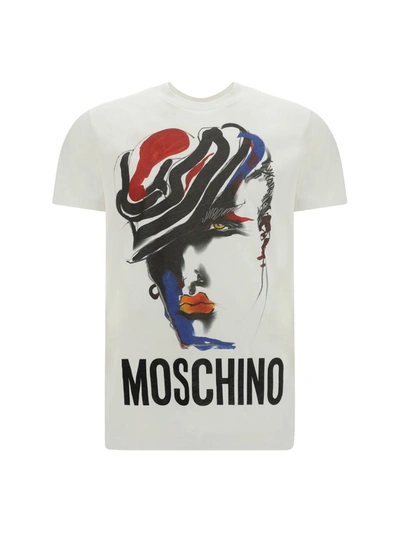 Moschino T-shirts In Bianco