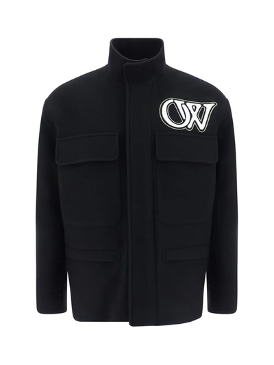 Off-white Jackets In Black