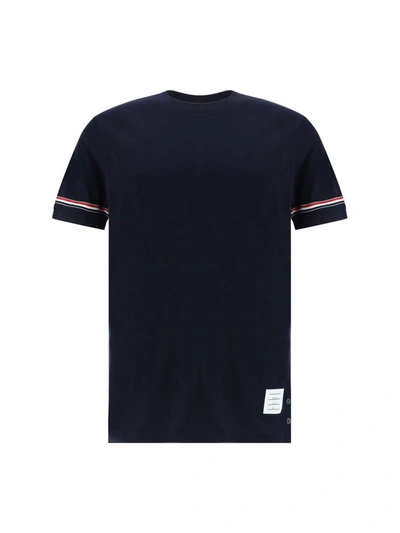 Thom Browne T-shirts In Navy