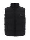 Valentino Vlogo Vest In Nero