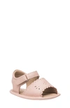 Elephantito Flower Crib Shoe Sandal In Pink