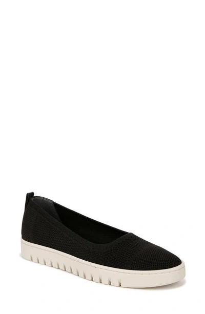 Vionic Wide Width Uptown Skimmer Knit Slipon In Black