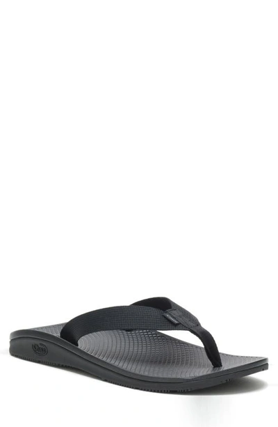 Chaco Classic Flip Flop In Black