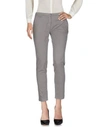 ELEVENTY ELEVENTY WOMAN PANTS GREY SIZE 30 COTTON, ELASTANE,13068313LF 7