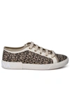 DOLCE & GABBANA DOLCE & GABBANA MAN DOLCE & GABBANA BEIGE FABRIC SNEAKERS