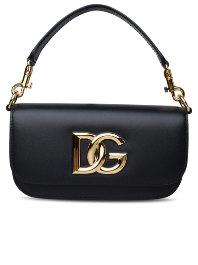 Dolce & Gabbana Woman  Black Leather Bag