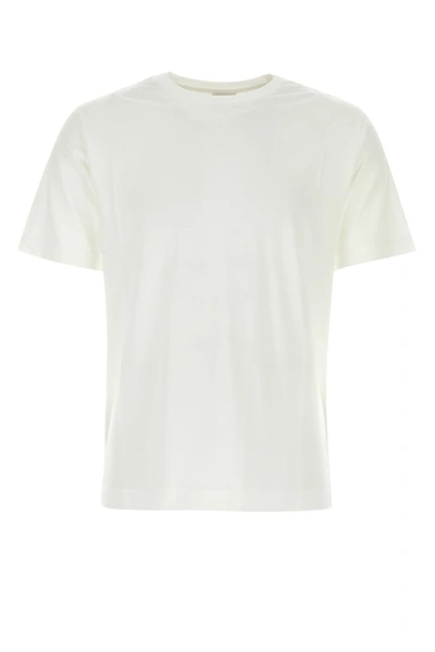 DRIES VAN NOTEN DRIES VAN NOTEN MAN WHITE COTTON T-SHIRT