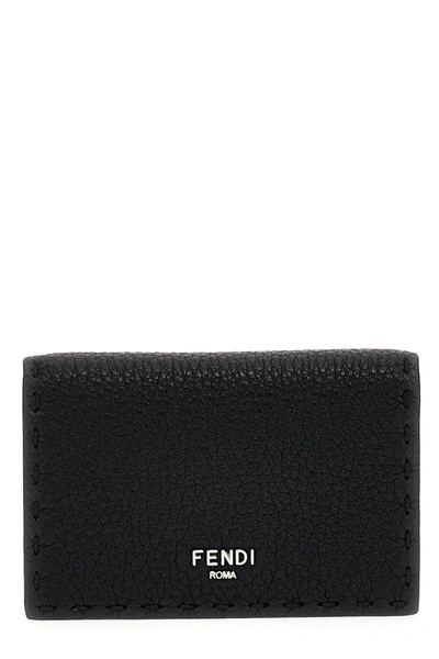 Fendi Selleria Cardholder Wallets, Card Holders Black