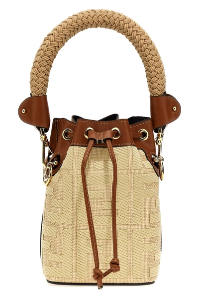Fendi Women 'mon Tresor' Handbag In Cream