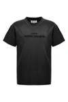 Maison Margiela Logo T-shirt Gray In Gray