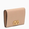 VALENTINO GARAVANI VALENTINO GARAVANI PINK LEATHER WALLET WOMEN