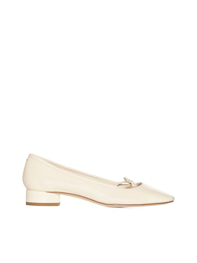 Aeyde Flat Shoes In Creamy