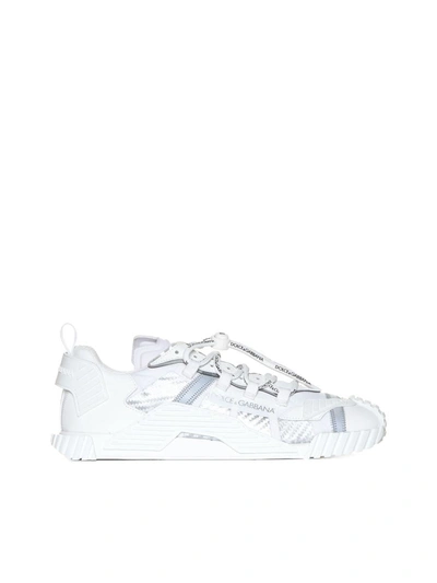 Dolce & Gabbana Sneakers In Bianco Bianco