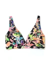Hanky Panky Plunge Swim Top In Multicolor