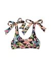 Hanky Panky Scoop Neck Swim Top In Multicolor