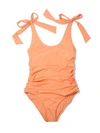 HANKY PANKY RUCHED BOW ONE PIECE SWIMSUIT