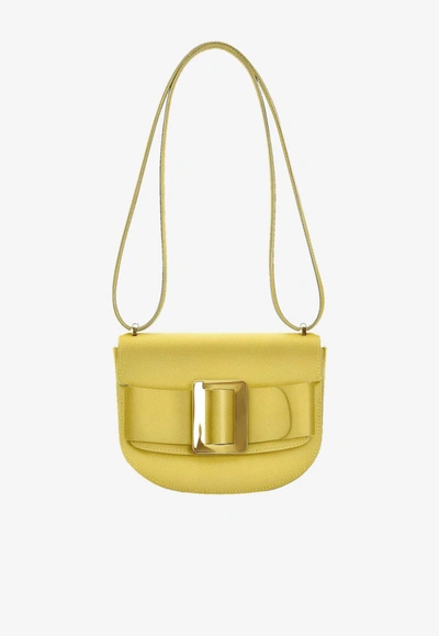 Boyy Buckle Saddle Shoulder Bag In Yellow