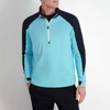 Zero Restriction Z425 1/4 Zip Pullover In Creek Heather