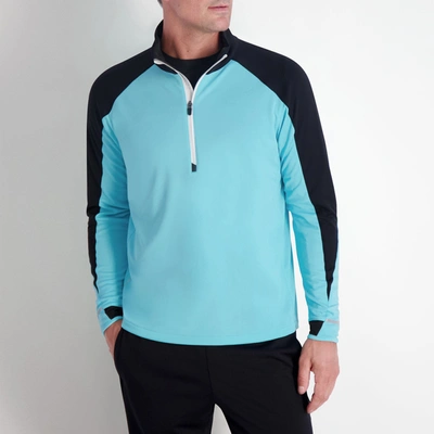 Zero Restriction Z425 1/4 Zip Pullover In Creek Heather