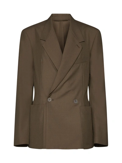 Lemaire Jackets In Taupe Melange