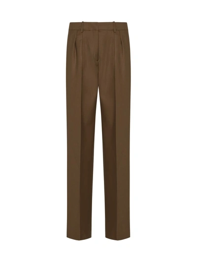 Loulou Studio Pants In Antique Brown