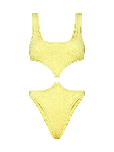 Reina Olga Swimwear In Pastel Yellow