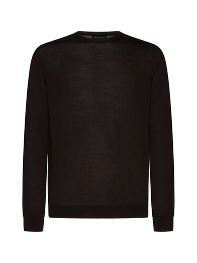Roberto Collina Jumpers In Brown