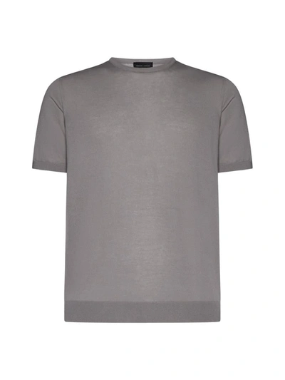 Roberto Collina Sweaters In Grey